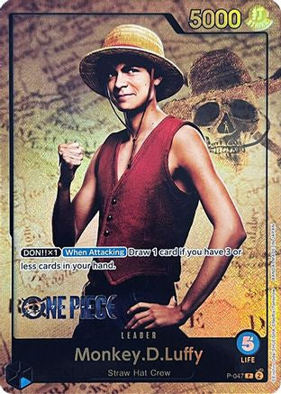 Monkey.D.Luffy (047) (Premium Card Collection -Live Action Edition-) (P-047) - One Piece Promotion Cards - Single Cards