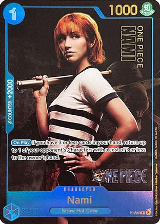 Nami (Premium Card Collection -Live Action Edition-) (P-053) - One Piece Promotion Cards - Single Cards