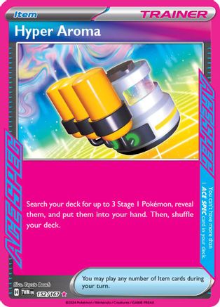 Hyper Aroma (152/167) SV06: Twilight Masquerade Pokemon - Single Cards