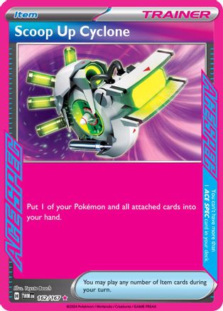 Scoop Up Cyclone (162/167) SV06: Twilight Masquerade Pokemon - Single Cards