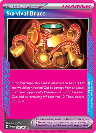 Survival Brace (164/167) SV06: Twilight Masquerade Pokemon - Single Cards