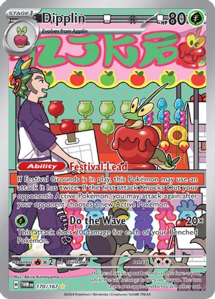Dipplin (170/167) SV06: Twilight Masquerade Pokemon - Single Cards