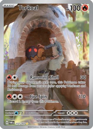 Torkoal (172/167) SV06: Twilight Masquerade Pokemon - Single Cards