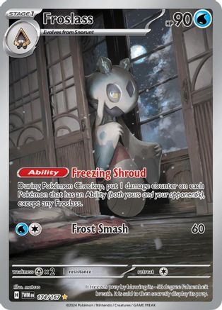 Froslass (174/167) SV06: Twilight Masquerade Pokemon - Single Cards