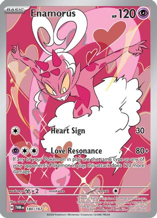 Enamorus (180/167) SV06: Twilight Masquerade Pokemon - Single Cards