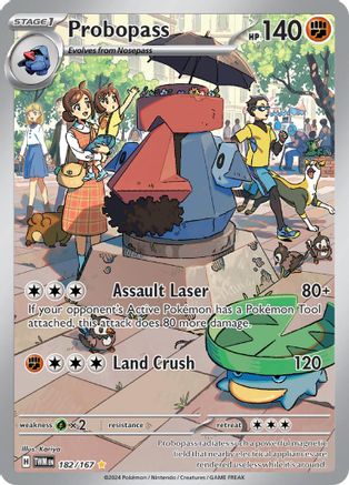 Probopass (182/167) SV06: Twilight Masquerade Pokemon - Single Cards