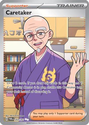 Caretaker (203/167) SV06: Twilight Masquerade Pokemon - Single Cards