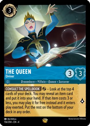 The Queen - Diviner (156/204) - Ursulas Return - Single Cards