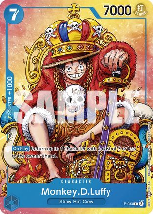 Monkey.D.Luffy (Convention Promo 2024) (P-043) - One Piece Promotion Cards - Single Cards