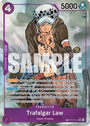 Trafalgar Law (010) (TR) (ST10-010) One Piece - 500 Years in the Future - Single Cards