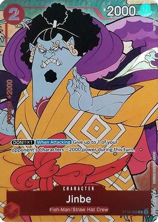 Jinbe (English Version 1st Anniversary Set) (ST10-005) - One Piece Promotion Cards - Single Cards