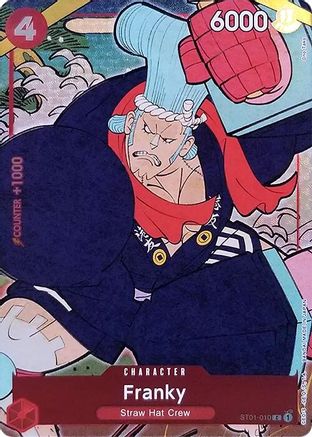 Franky (English Version 1st Anniversary Set) (ST01-010) - One Piece Promotion Cards - Single Cards