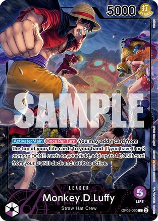 Monkey.D.Luffy (PSA Magazine) (OP05-060) - One Piece Promotion Cards - Single Cards