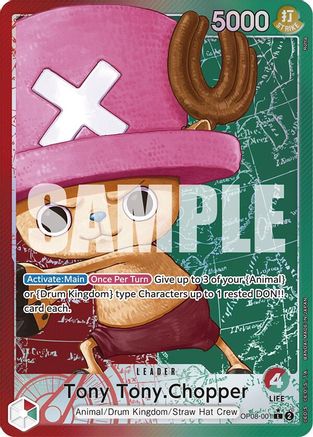 Tony Tony.Chopper (001) (Parallel) (OP08-001) One Piece - Two Legends - Single Cards