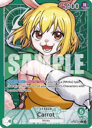 Carrot (021) (Parallel) (OP08-021) One Piece - Two Legends - Single Cards