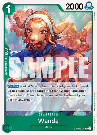 Wanda (OP08-034) One Piece - Two Legends - Single Cards
