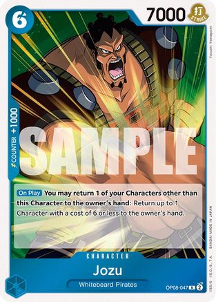 Jozu (OP08-047) One Piece - Two Legends - Single Cards