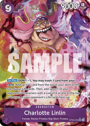 Charlotte Linlin (Parallel) (OP08-069) One Piece - Two Legends - Single Cards