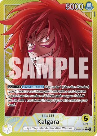 Kalgara (098) (Parallel) (OP08-098) One Piece - Two Legends - Single Cards
