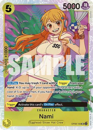 Nami (OP08-106) One Piece - Two Legends - Single Cards