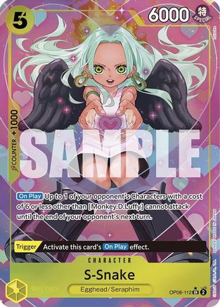 S-Snake (Parallel) (OP08-112) One Piece - Two Legends - Single Cards