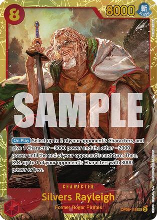 Silvers Rayleigh (OP08-118) One Piece - Two Legends - Single Cards