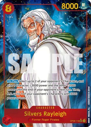 Silvers Rayleigh (Parallel) (OP08-118) One Piece - Two Legends - Single Cards