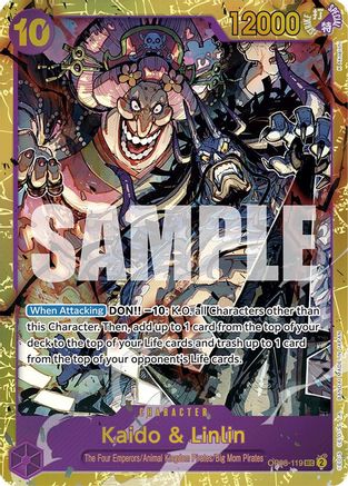 Kaido & Linlin (OP08-119) One Piece - Two Legends - Single Cards