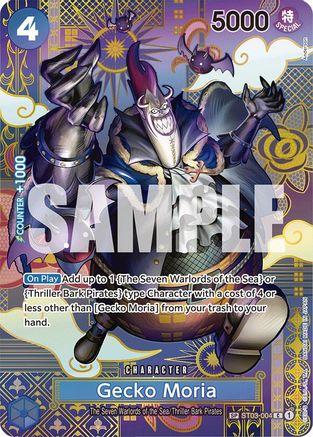 Gecko Moria (SP) (ST03-004) One Piece - Two Legends - Single Cards
