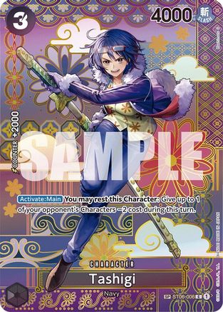 Tashigi (SP) (ST06-006) One Piece - Two Legends - Single Cards