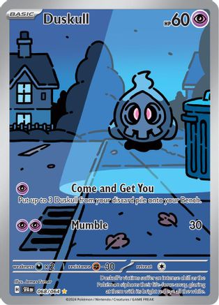 Duskull 68 - SV Shrouded Fable Pokemon Holofoil - Single Cards