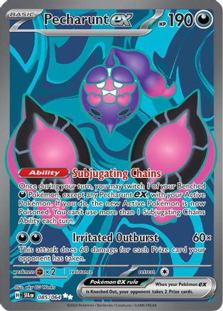 Pecharunt ex - 085/064 85 - SV Shrouded Fable Holofoil - Single Cards
