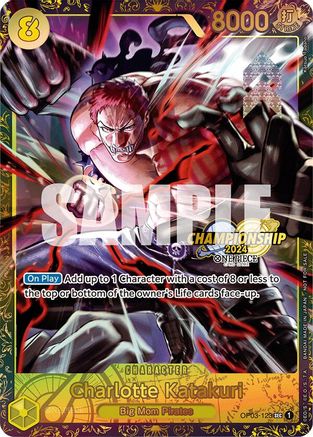 Charlotte Katakuri (Championship 2024) (OP03-123) - One Piece Promotion Cards Foil - Single Cards