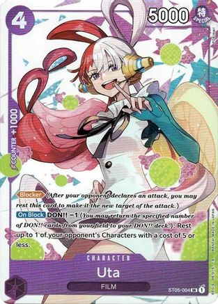 Uta - ST05-004 (Premium Card Collection -Uta-) (ST05-004) - One Piece Promotion Cards - Single Cards