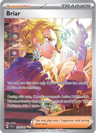 Briar 171 - Pokemon SV07 Stellar Crown Holofoil - Single Cards