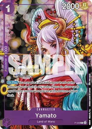 Yamato (CS 2024 Event Pack) (P-046) - One Piece Promotion Cards - Single Cards