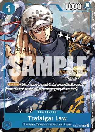 Trafalgar Law - ST03-008 (CS 2024 Event Pack) (ST03-008) - One Piece Promotion Cards - Single Cards