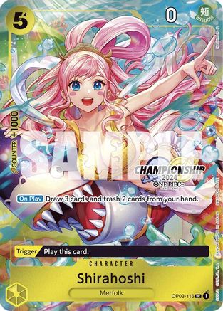 Shirahoshi (CS 2024 Celebration Pack) (OP03-116) - One Piece Promotion Cards - Single Cards