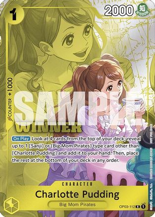 Charlotte Pudding (Winner Pack 2024 Oct.-Dec.) (OP03-112) - One Piece Promotion Cards - Single Cards