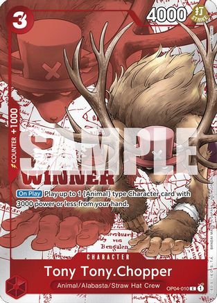 Tony Tony.Chopper (Winner Pack 2024 Oct.-Dec.) (OP04-010) - One Piece Promotion Cards - Single Cards