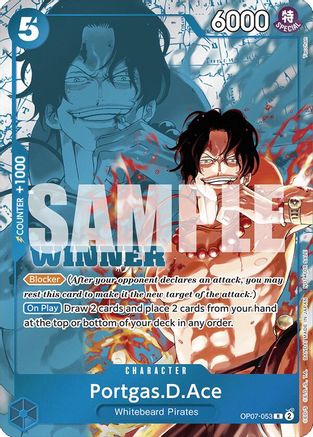 Portgas.D.Ace (Winner Pack 2024 Oct.-Dec.) (OP07-053) - One Piece Promotion Cards - Single Cards