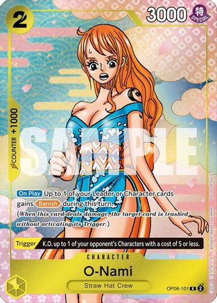 O-Nami (Event Pack Vol. 5) (OP06-101) - One Piece Promotion Cards - Single Cards