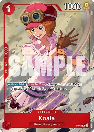 Koala (Event Pack Vol. 5) (P-069) - One Piece Promotion Cards - Single Cards