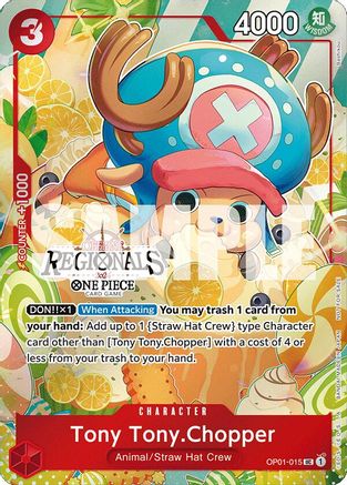 Tony Tony.Chopper (Offline Regional 2024 Vol. 3) (OP01-015) - One Piece Promotion Cards - Single Cards