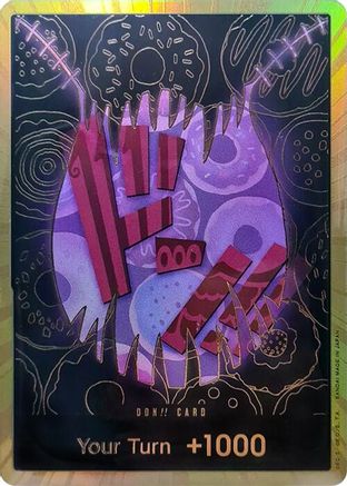 DON!! Card (Katakuri) (Gold) - Premium Booster -The Best- Foil - Single Cards