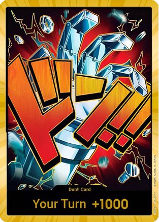 DON!! Card (Eustass "Captain" Kid) (Gold) - Premium Booster -The Best- Foil - Single Cards