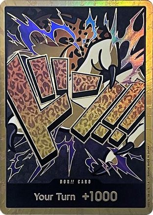 DON!! Card (Rob Lucci) (Gold) - Premium Booster -The Best- Foil - Single Cards