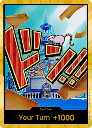 DON!! Card (Iceberg) (Gold) - Premium Booster -The Best- Foil - Single Cards