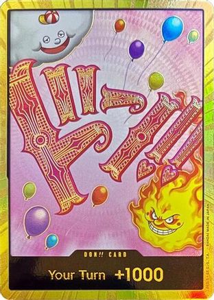 DON!! Card (Big Mom) (Gold) - Premium Booster -The Best- Foil - Single Cards