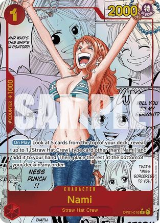 Nami (OP01-016) (Manga) (OP01-016) - Premium Booster -The Best- Foil - Single Cards